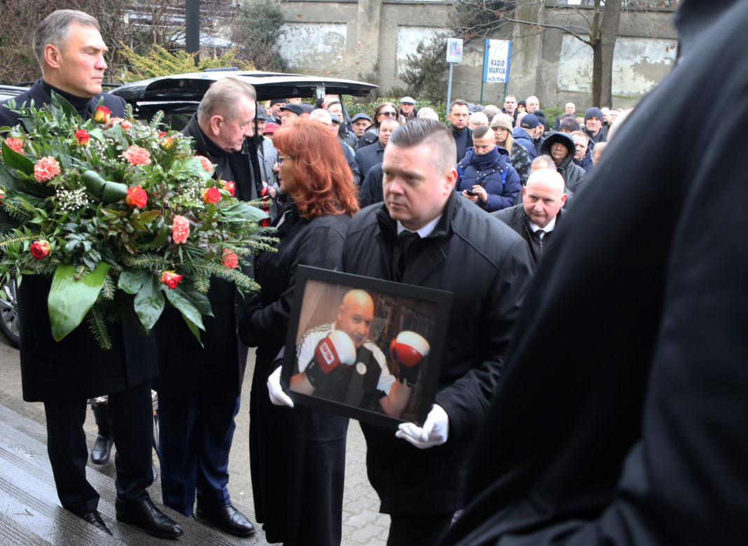 Pogrzeb Grzegorza Skrzecza