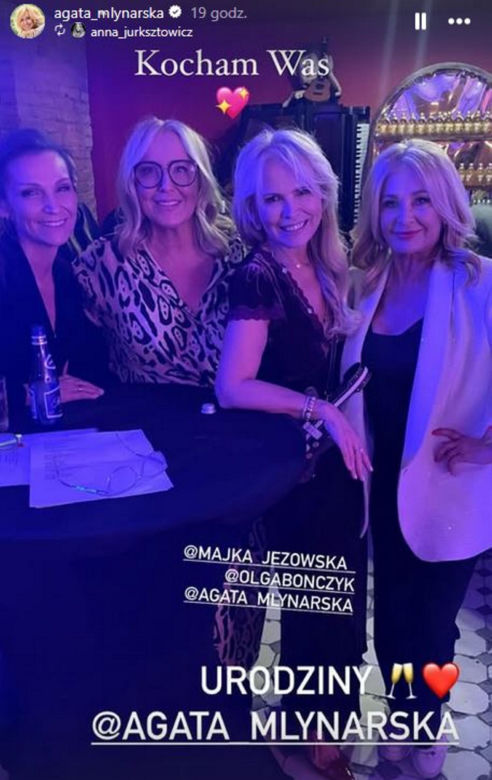 Agata Młynarska urodziny