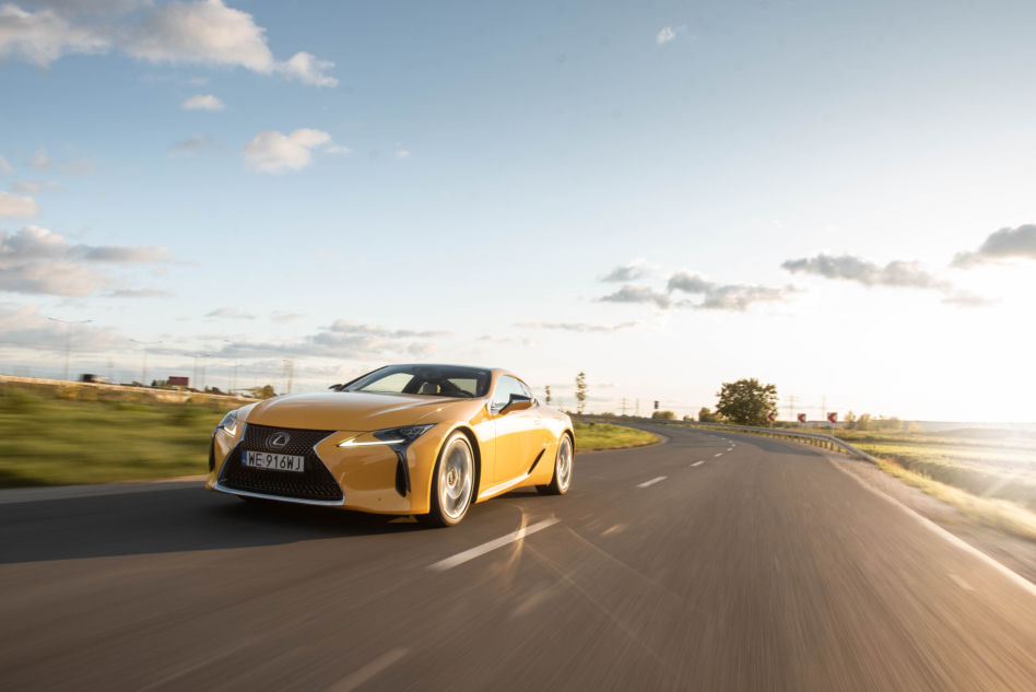 Marcin Prokop i Lexus LC 500h