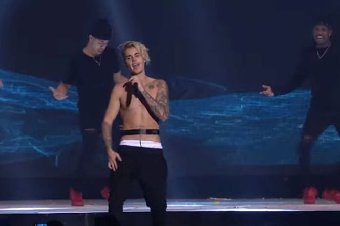 Justin Bieber na żywo