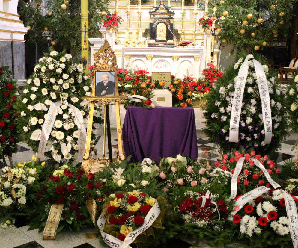 Pogrzeb Adama Słodowego na Starych Powązkach w Warszawie