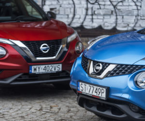 Nissan Juke pierwszej i drugiej generacji 