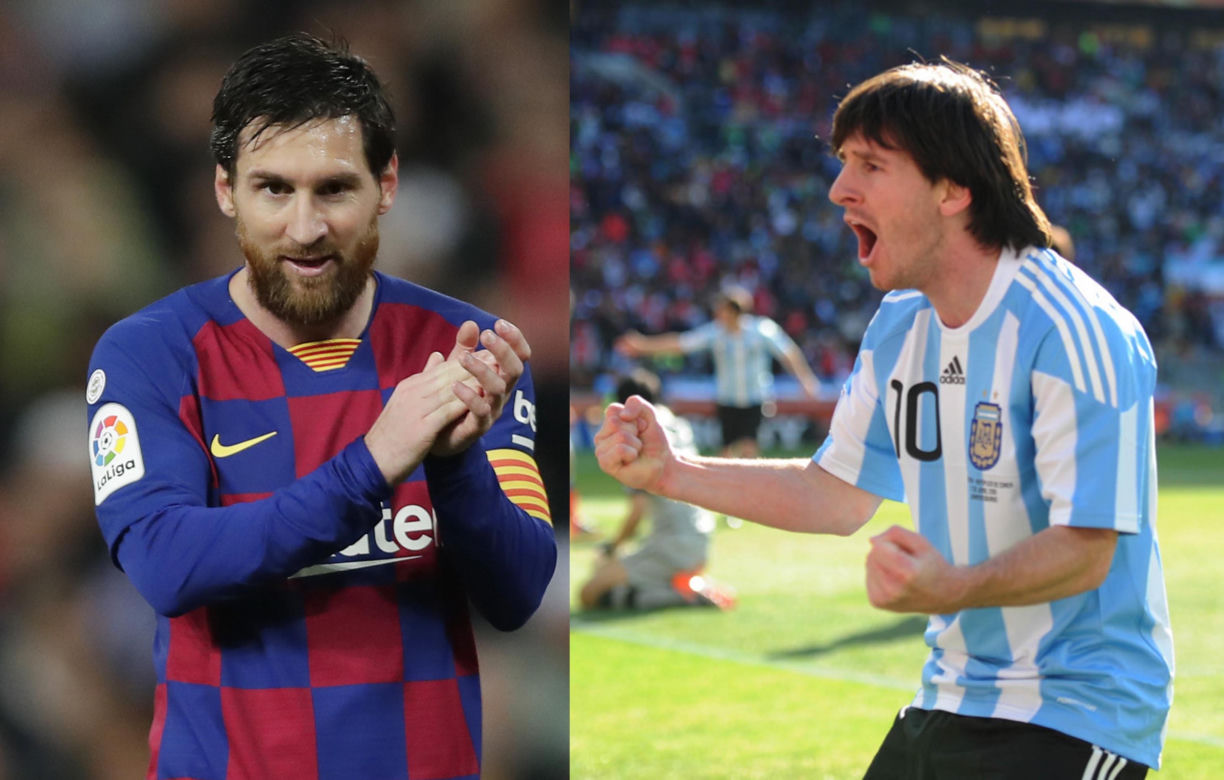 Jak zmieniali się sportowcy - Lionel Messi