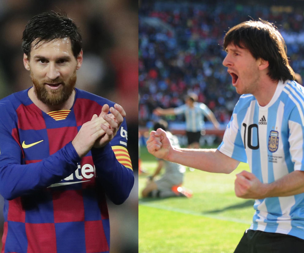 Jak zmieniali się sportowcy - Lionel Messi