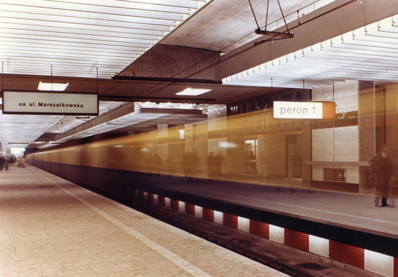 Wnętrza Dworca Warszawa Śródmieście, 1964, Muzeum ASP w Warszawie