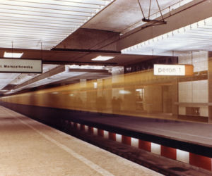 Wnętrza Dworca Warszawa Śródmieście, 1964, Muzeum ASP w Warszawie