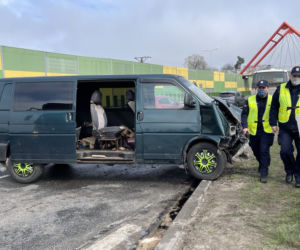 Zderzenie busa z autobusem dzisiaj rano. Nie żyje kobieta
