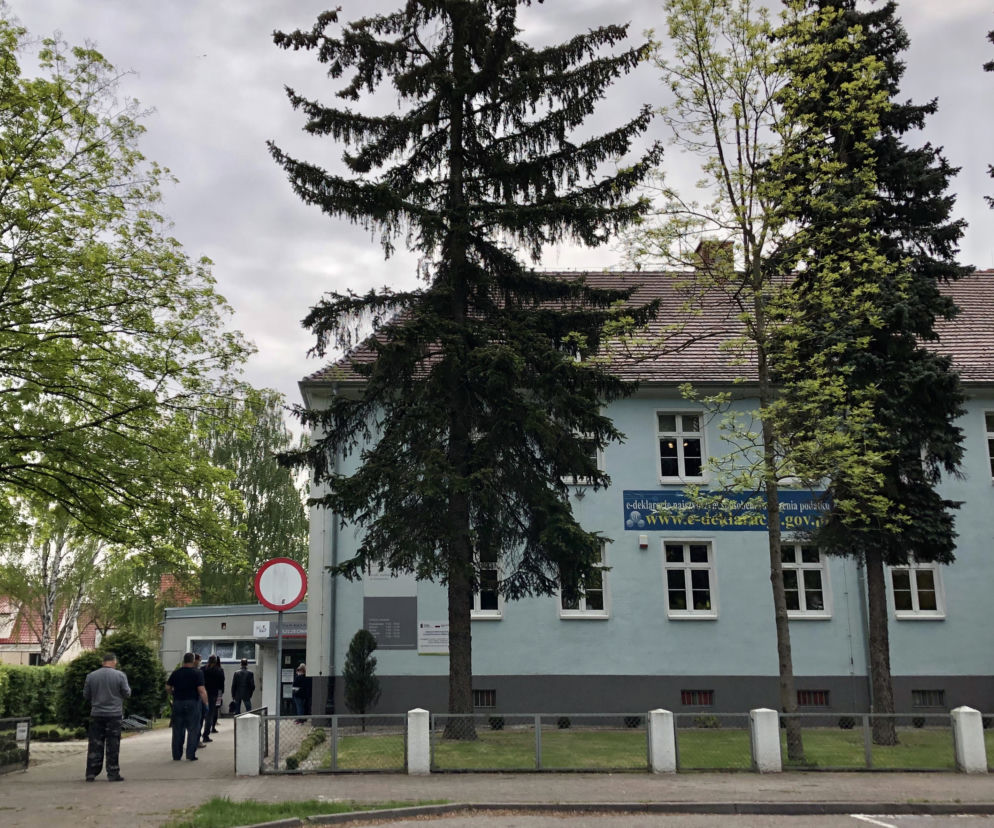 Kolejki przed Urzędem Skarbowym w Szczecinku