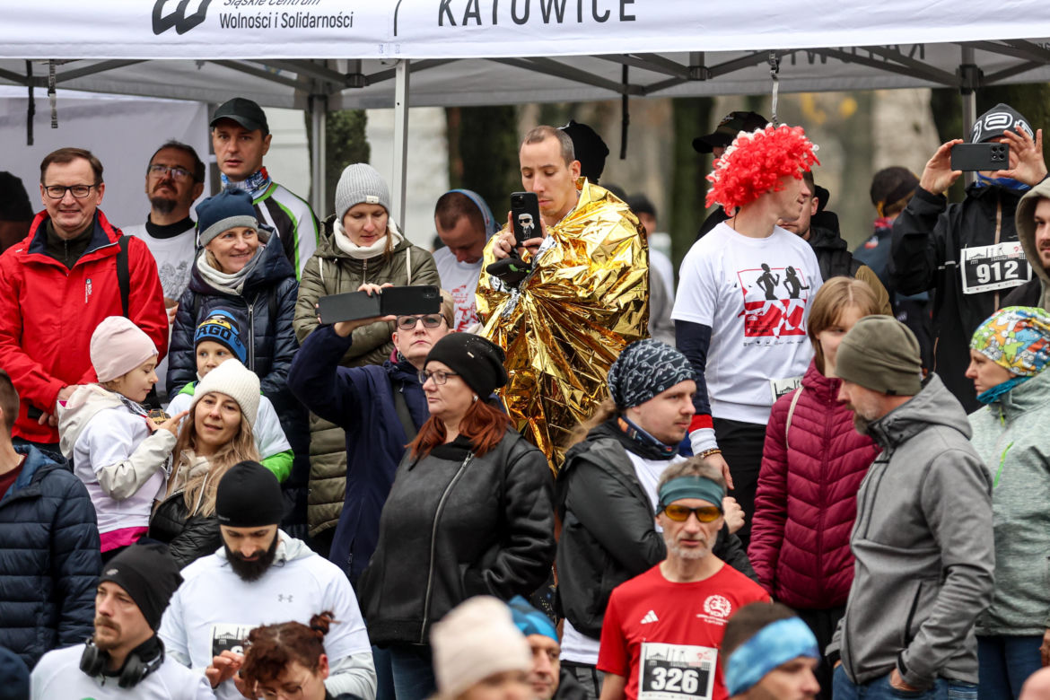 Bieg Niepodległości w Katowicach im. Dziewięciu z Wujka