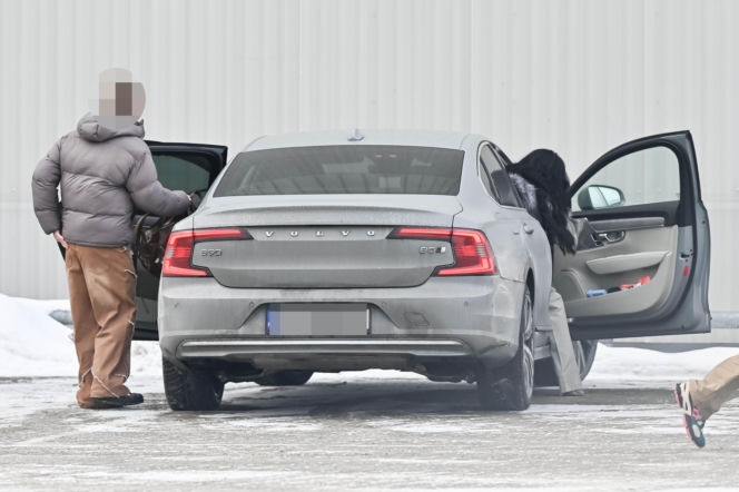 Justyna Steczkowska boso na śniegu