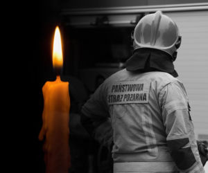 Żałoba w straży pożarnej, nie żyje st. kpt. Dawid Janeczek. Nagle stracił przytomność w aucie