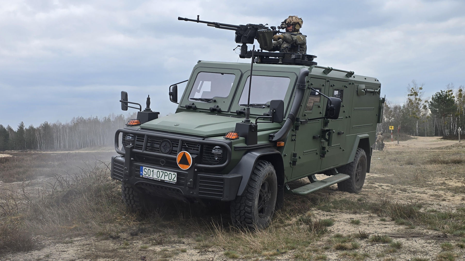 Concept G350 – lekkie pojazdy opancerzone do misji specjalnych