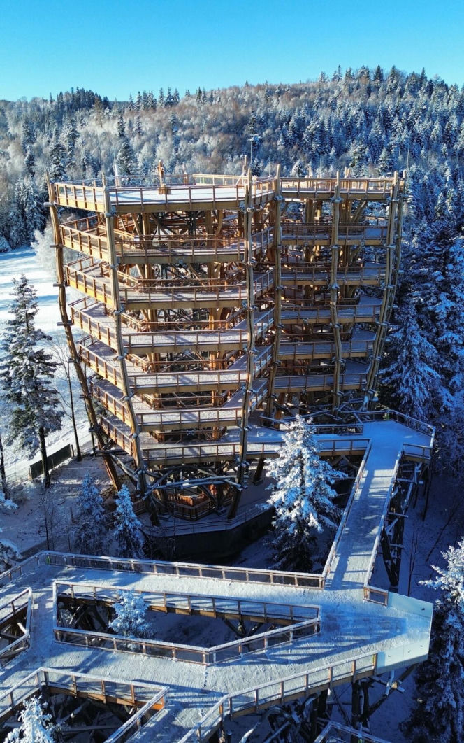 Nowa wieża widokowa w Wiśle