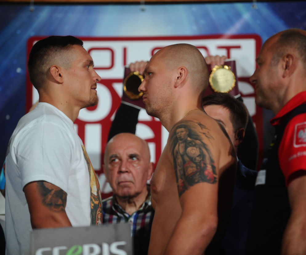 Krzysztof Głowacki, Ołeksandr Usyk, ważenie