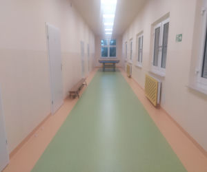 Dąbrówka Stany, gmina Skórzec: nowym wozem strażackim, po nowej drodze, do nowej szkoły