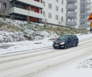 Zima w Szczecinie. Tak wygląda słynna górka Ale urwał!