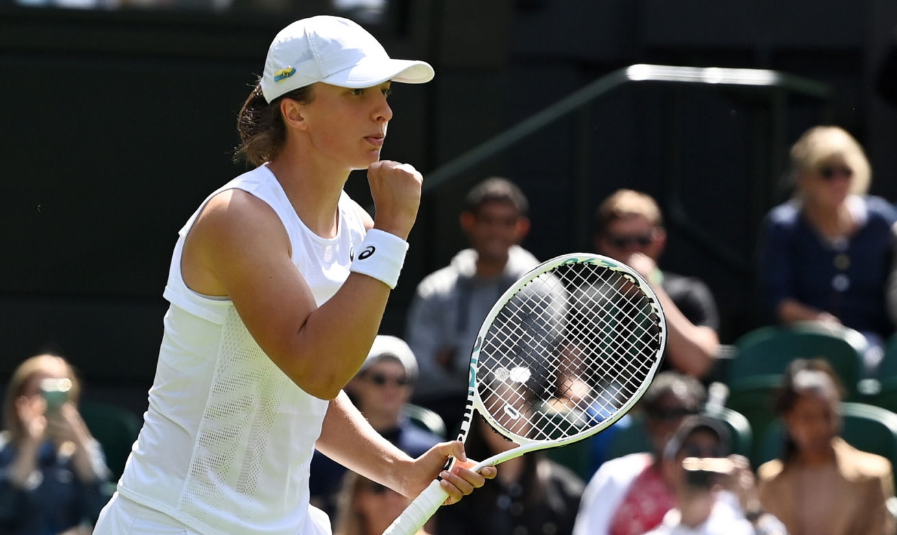 Iga Świątek awansowała do drugiej rundy Wimbledonu