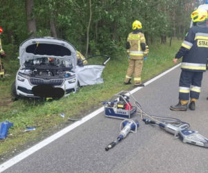 Wypadek na DK78 w Świętokrzyskiem