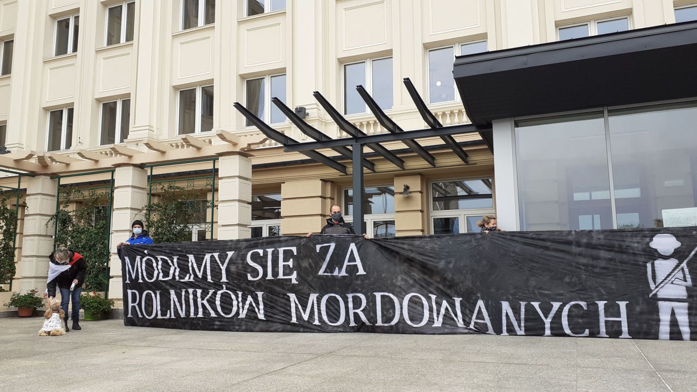 Protest rolników 21 października w Rzeszowie