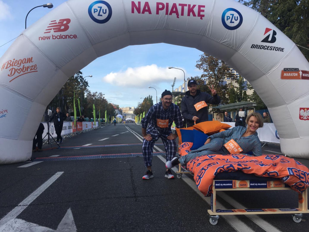 Bieg Poranka Radia Eska w piżamach