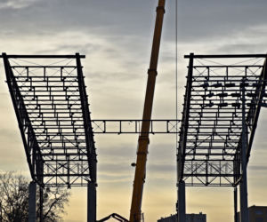 Postępy na budowie Stadionu Miejskiego w Szczecinie