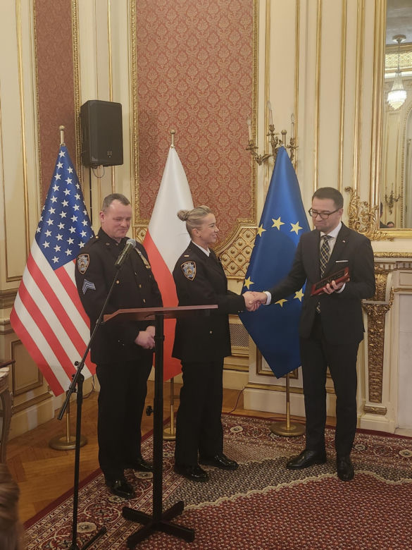 Świąteczne spotkanie NYPD Pulaski 2025 