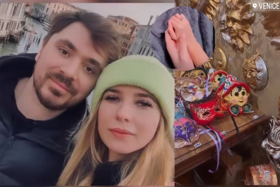 Zabrał narzeczoną do Wenecji