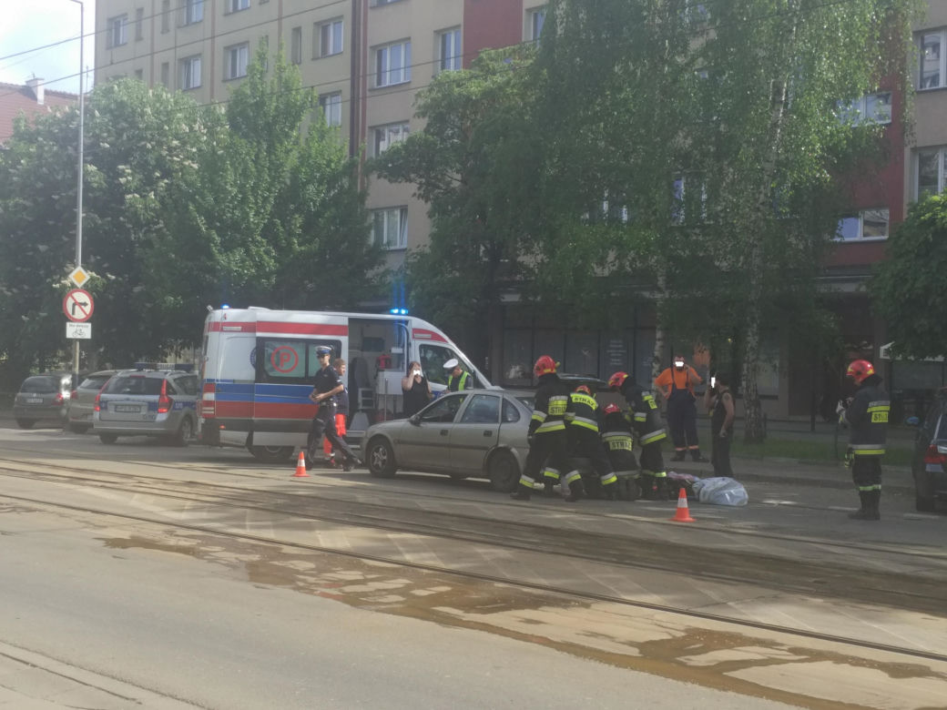 Wypadek na ul Królewskiej