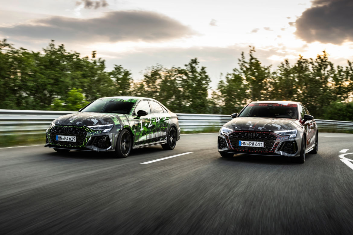 Audi RS3 Sportback i Audi RS3 Limousine