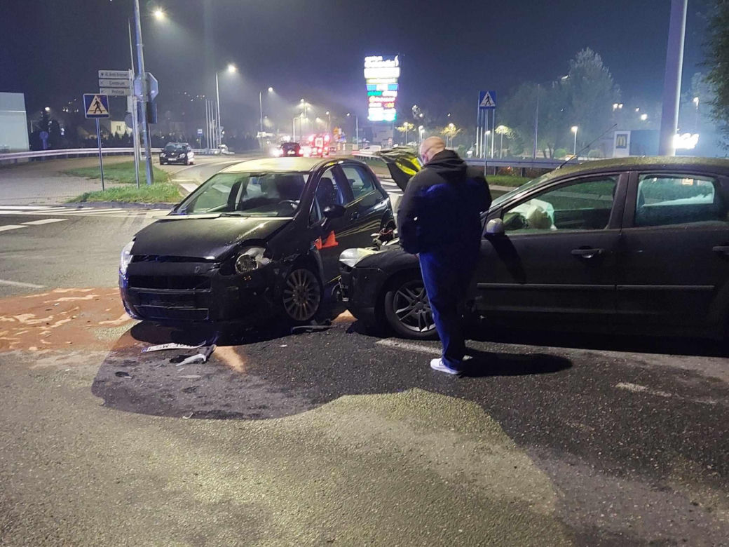 Starachowice. Wypadek na wiadukcie