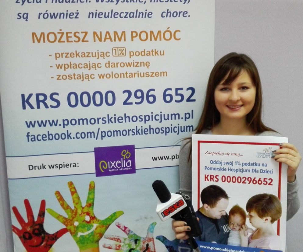 Pstryknij selfie i... pomóż chorym dzieciom. Pomorskie Hospicjum dla Dzieci właśnie rozpoczęło kampanię jednoprocentową.
