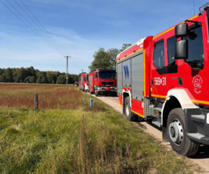 Tragedia pod Żninem. Mężczyzna nie żyje, dom stanął w ogniu! [ZDJĘCIA]
