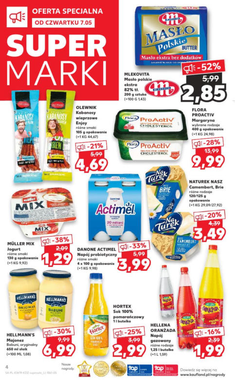 Ceny w sklepach sieci Kaufland