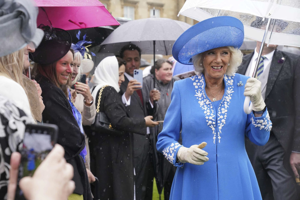 Księżna Camilla na chwilę przed koronacją Karola III
