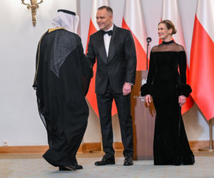 Nawroccy zadali szyku na spotkaniu z Korpusem Dyplomatycznym