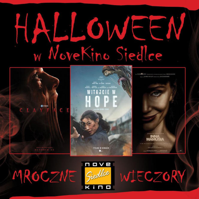 Spędź mroczne wieczory w NoveKino Siedlce z okazji Halloween!
