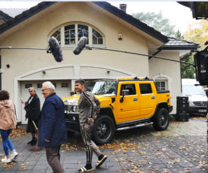 żółty Hummer w filmie Miszmasz, czyli Kogel-Mogel 3