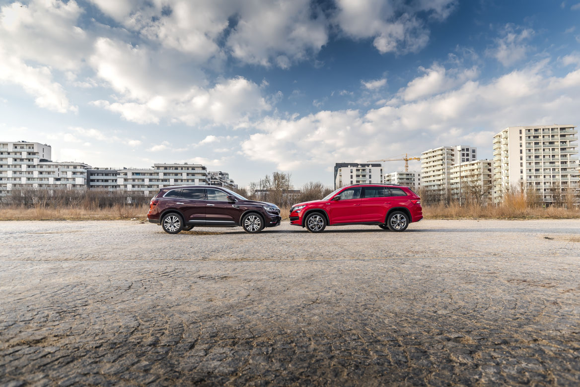 Renault Koleos 2.0 dCi 190 KM X-Tronic 4x4 Initiale Paris vs. Skoda Kodiaq 2.0 TDI 190 KM DSG7 4x4 Sportline