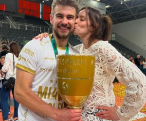 Jakub Popiwczak i jego żona Magda