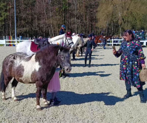 Konna święconka w Szczecinie