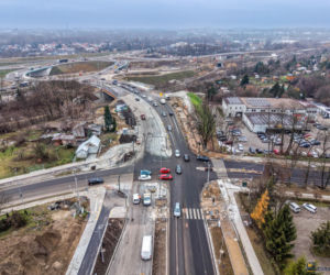 Budowa węzła Mistrzejowce na S7 w Krakowie