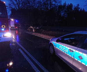 Wypadek śmiertelny na DK 65