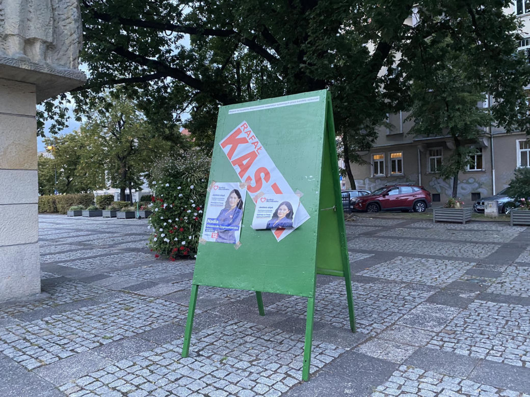 Plakaty wyborcze w Zielonej Górze. Zobaczcie jak wygląda nasze miasto! 