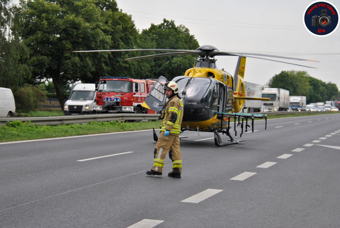 Wypadek w Jawczycach