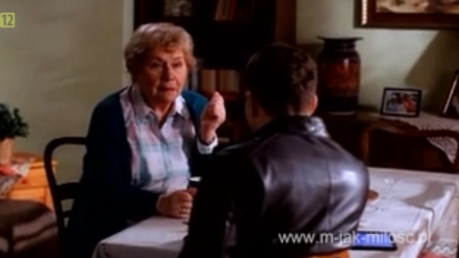 M jak miłość. Tomek (Andrzej Młynarczyk), Barbara (Teresa Lipowska)