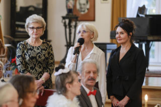 Wzruszająca wigilia w Skolimowie. Niespodziewani goście!