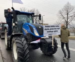 Łódzkie. Protest rolników 9.02.22