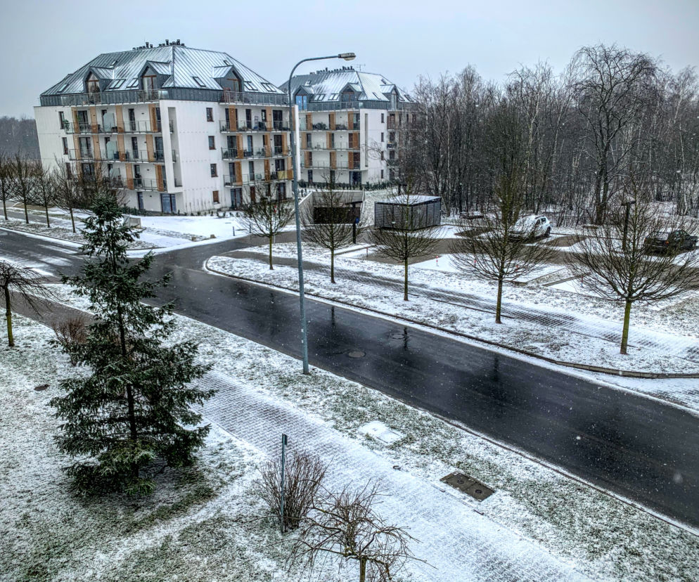 Śnieg Poznań / marzec 2021