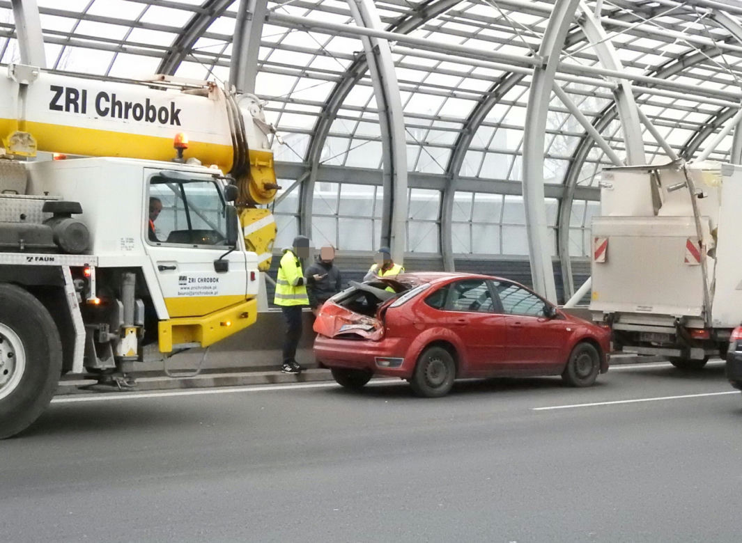 Potężny karambol na Łabiszyńskiej