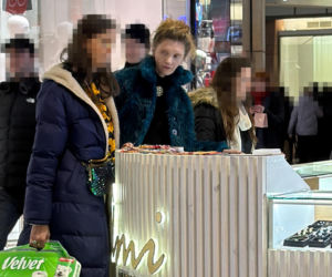 Agata Buzek na zakupach